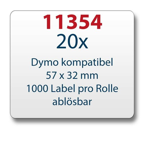 20x étiquette amovibles