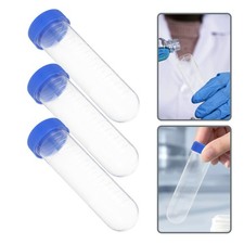  50 Pcs Tube A Essai Plastique