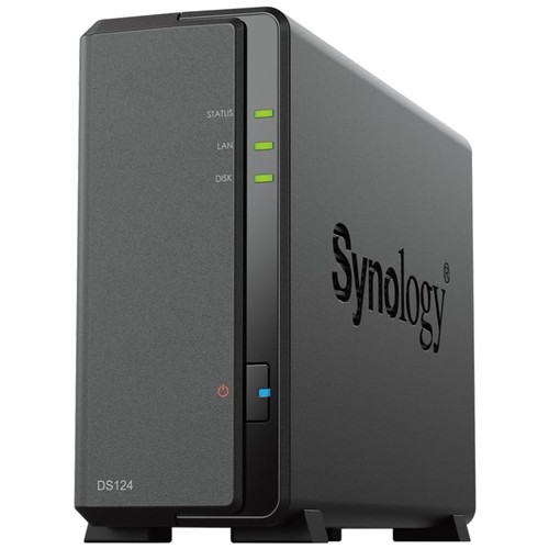 Synology ds124 diskless nas - diskless,