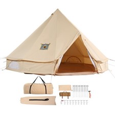 Tente cloche toile - tente,