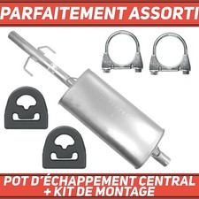 Pot d’échappement central