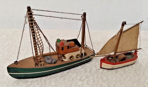 Paire anciennes maquettes de - paire, d'anciennes