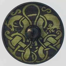 Bouclier en bois viking GN