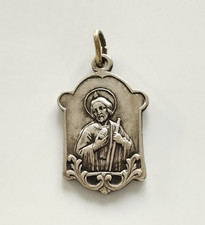 mama-estelle Ancienne Grande Médaille Saint JUDE Patron Causes Désespérées