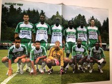 POSTER 57.5 X 41  - equipe ST ETIENNE ASSE 2005-2006
