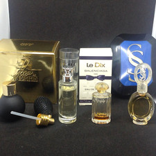 Ancienne miniature 1990 x4  FERRE GIEFFEFFE LE DIX SOLDANO