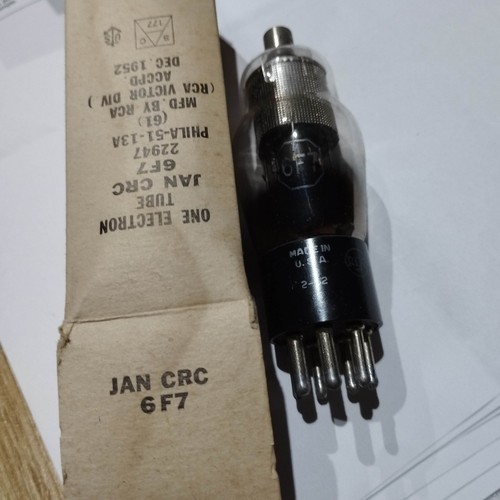6f7 tube électronique - électronique,