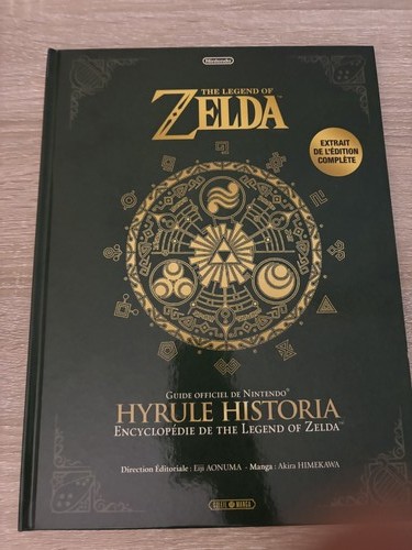 Hyrule historia encyclopédie - hyrule,