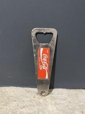 Décapsuleur Ancien COCA COLA de café 1970’s France Métal Rouge Et Blanc