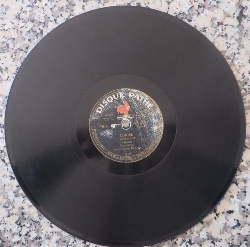 Disque pathé louise - disque, pathé,louise