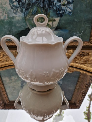Sucrier porcelaine fine - sucrier,