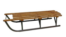 Ancienne Luge en Chêne et