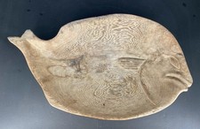 Sculpture poisson bois massif