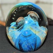 Presse-papiers en verre d'art