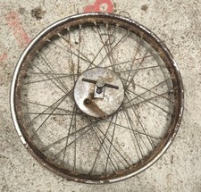 # roue avant flasque aluminium moyeu annelé  125 175 peugeot 56 176 tc4 t4 tl4