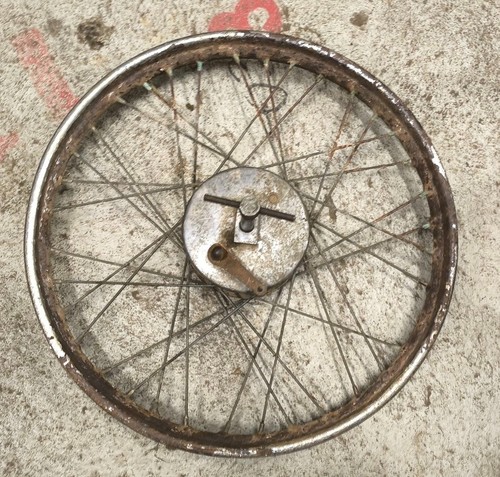 Roue avant flasque aluminium - #,