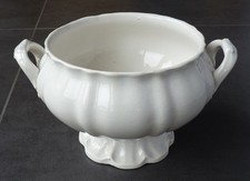 Soupière sans couvercle en faïence Opaque de Sarreguemines