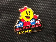 PINS PIN ENAMEL RETROGAMING ATARI LYNX MS PAC MAN VERSION DORE