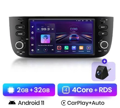 Radio din pour fiat punto - radio,