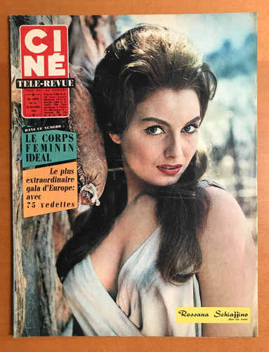 Cine revue 1960 rossana - revue, 53/1960-rossana