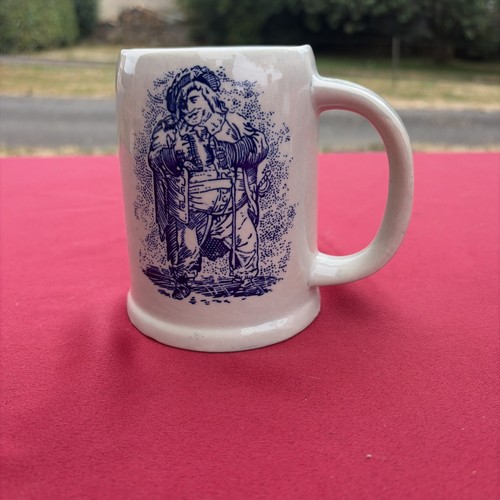 Chope bière pirate bleu - 1,