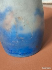 tulipe style Degué mais signée Luminiaire