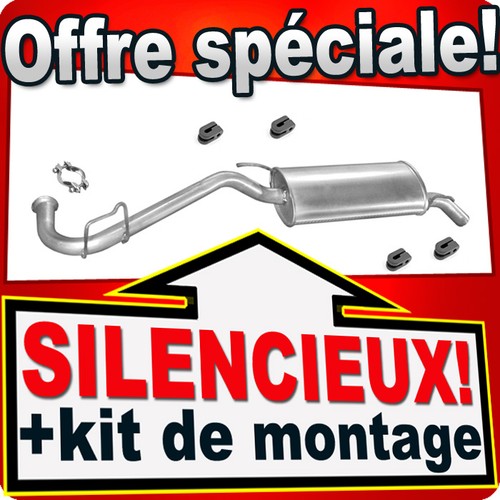 Silencieux arriere pour - silencieux,