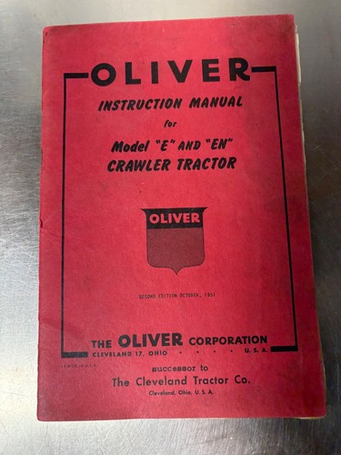 Original oliver cletrac - oliver, &