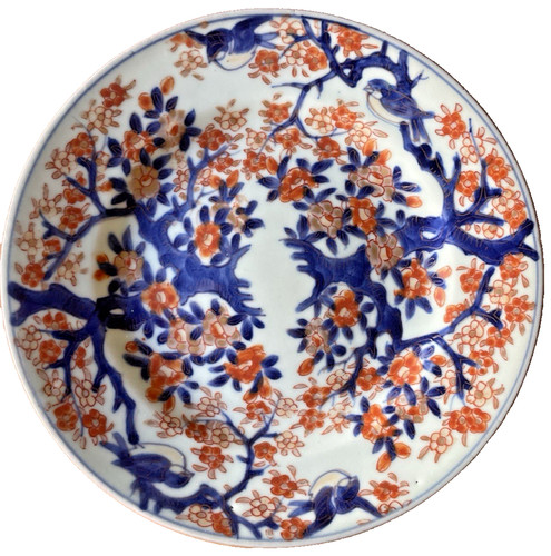 Ancienne assiette japonaise - ancienne,