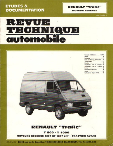Revue technique automobile - revue,