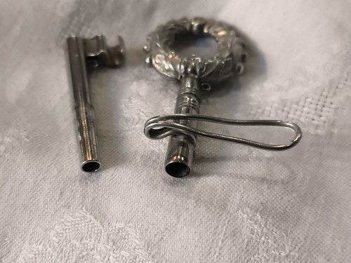 Chatelaine argent massif - chatelaine,