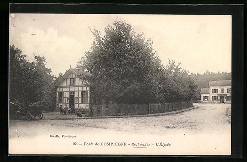 Cpa rethondes élysée - l´Élysée,