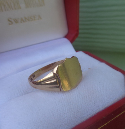 Bague chevalière signet - bague,