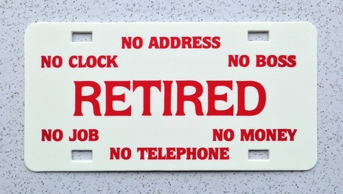 Retired red white - red, auto