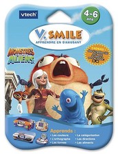 Monstres Contre Aliens JEU Vtech V.SMILE - NEUF Console Vtech Vsmile