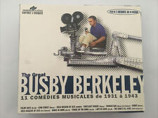 THE GREAT BUSBY BERKELEY .. 11 COMEDIES MUSICALES  .. COFFRET 3 CD + LIVRET