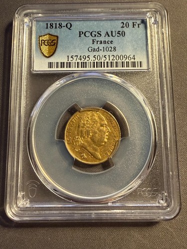 Francs louis xviii - francs,