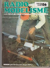 RADIO MODELISME N°136 DELTA X 1200 / P.B.3 / NIEUPORT 17 / SUPER TIGRE 60 R/C 