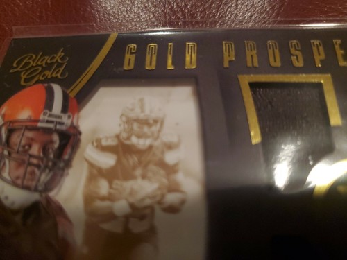 2016 panini black gold duke - black,