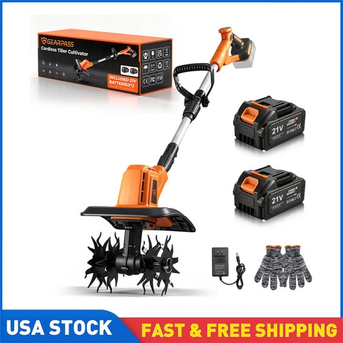 Cordless tiller cultivator - tiller,