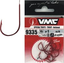 VMC: hameçon rouge N°6 spécial truite par 10