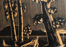 Ancienne plaque de décoration