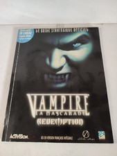 GUIDE STRATEGIQUE OFFICIEL DU JEU PC BIG BOX VAMPIRE REDEMPTION MASCARADE