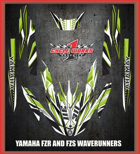 Yamaha fzr fzs draphic kit - fzr,