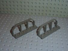  2 xLEGO Train OldDkGray WAGON END 6583 / set 6332 6636 4990 3225 5975 ...