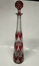 Hand cut crystal overlay - hand,