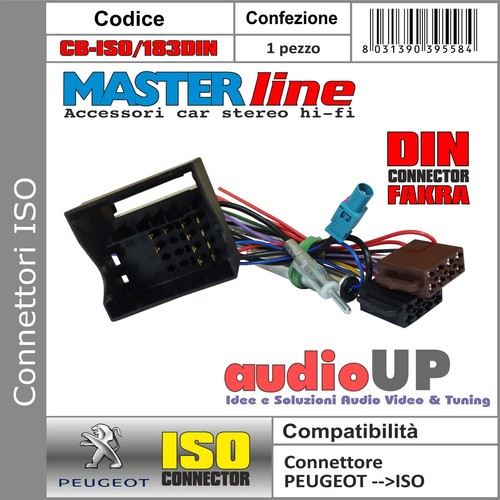 Connecteur iso car radio - car,
