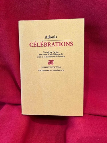 Adonis célébrations - adonis,