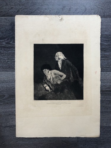 Gravure eau forte - , eau-forte