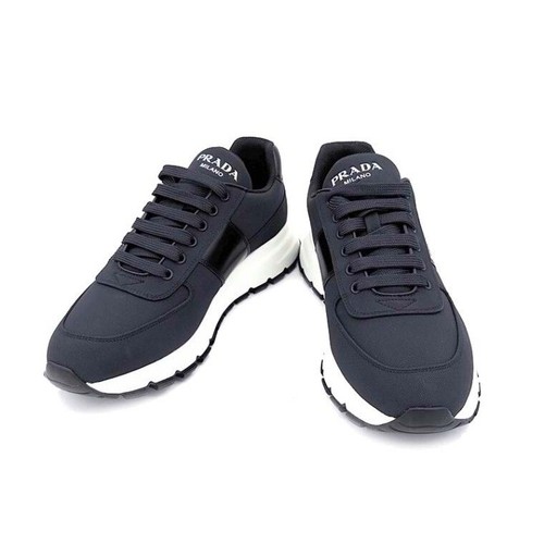 Prada baskets tissu avec - en,